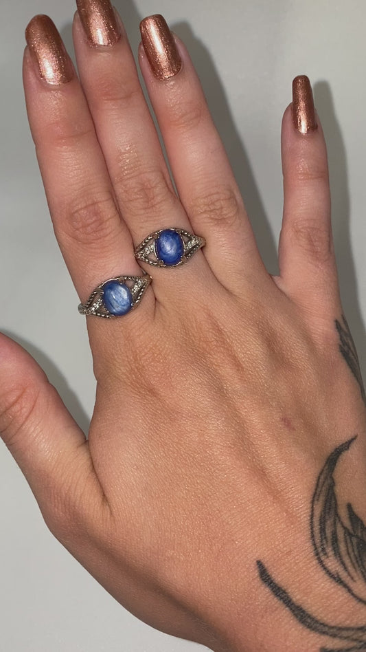 Kyanite Rings