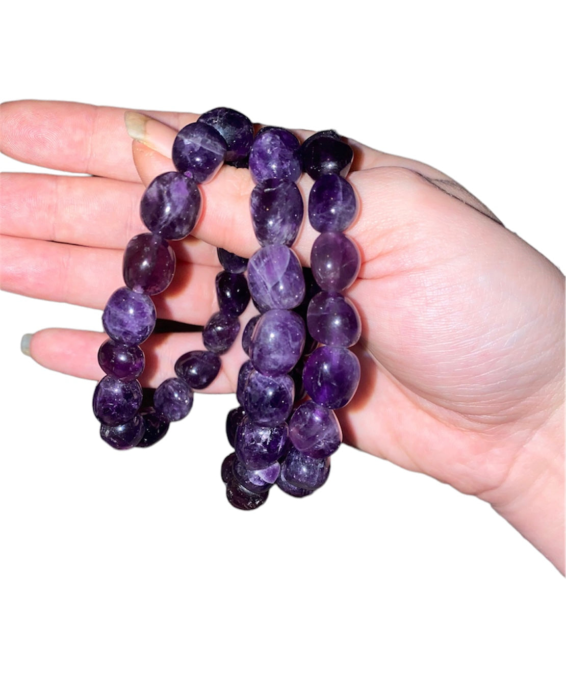 Amethyst bracelets