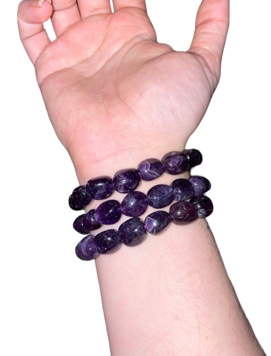 Amethyst bracelets