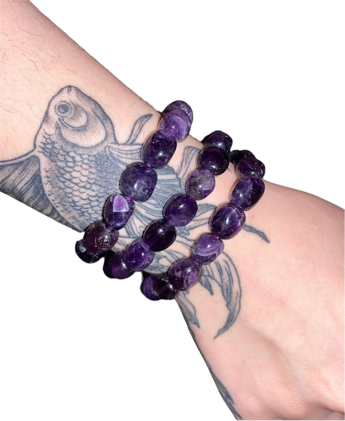 Amethyst bracelets