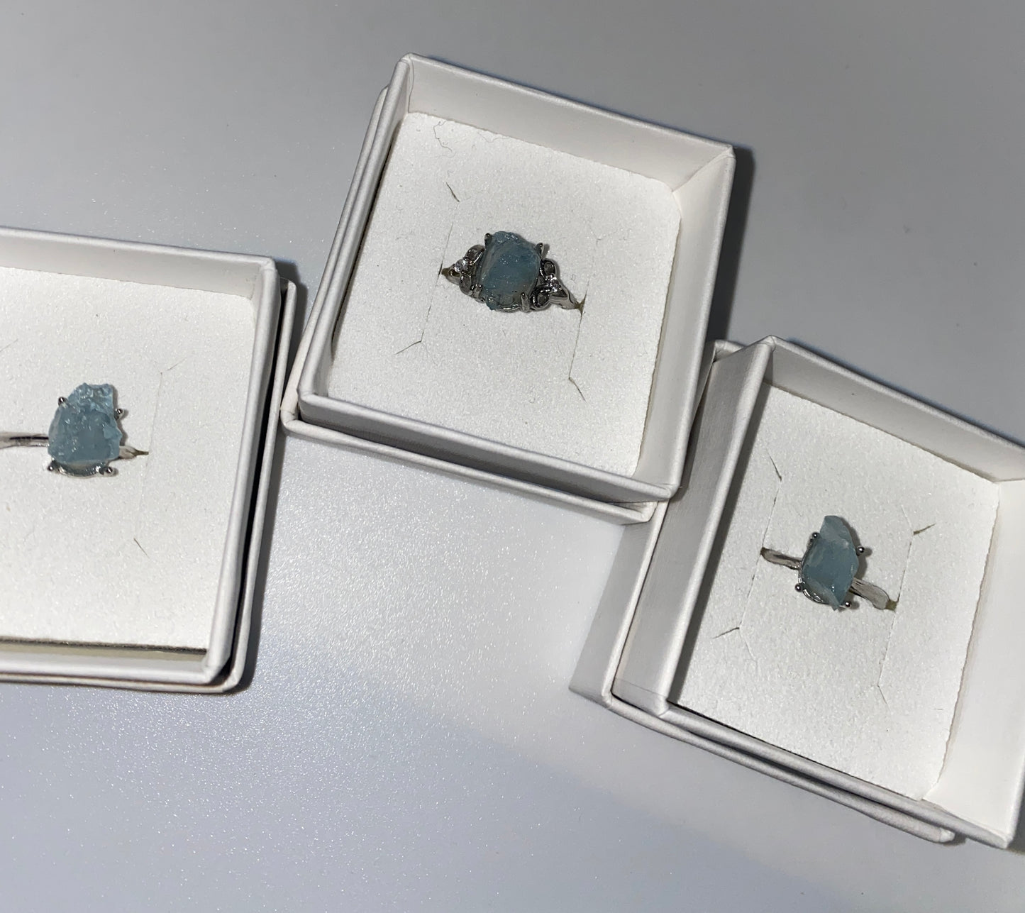 Aquamarine Rings