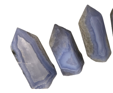 Blue Lace Agate Towers (RARE)