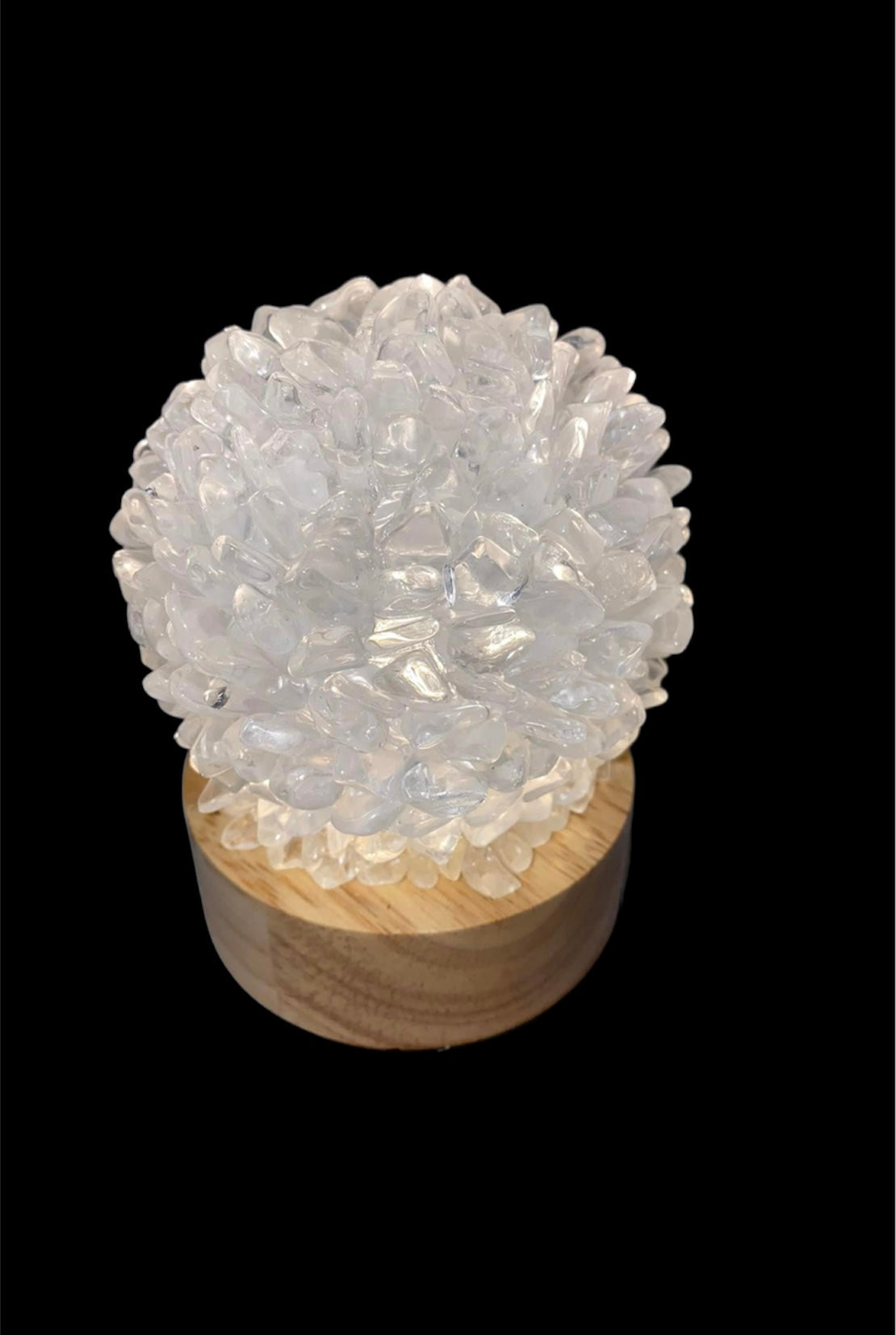 Clear Quartz Lamp