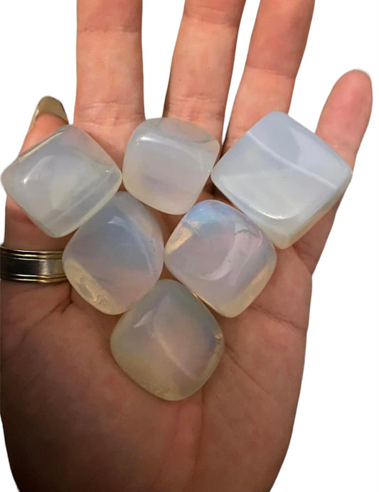 Opalite tumbles