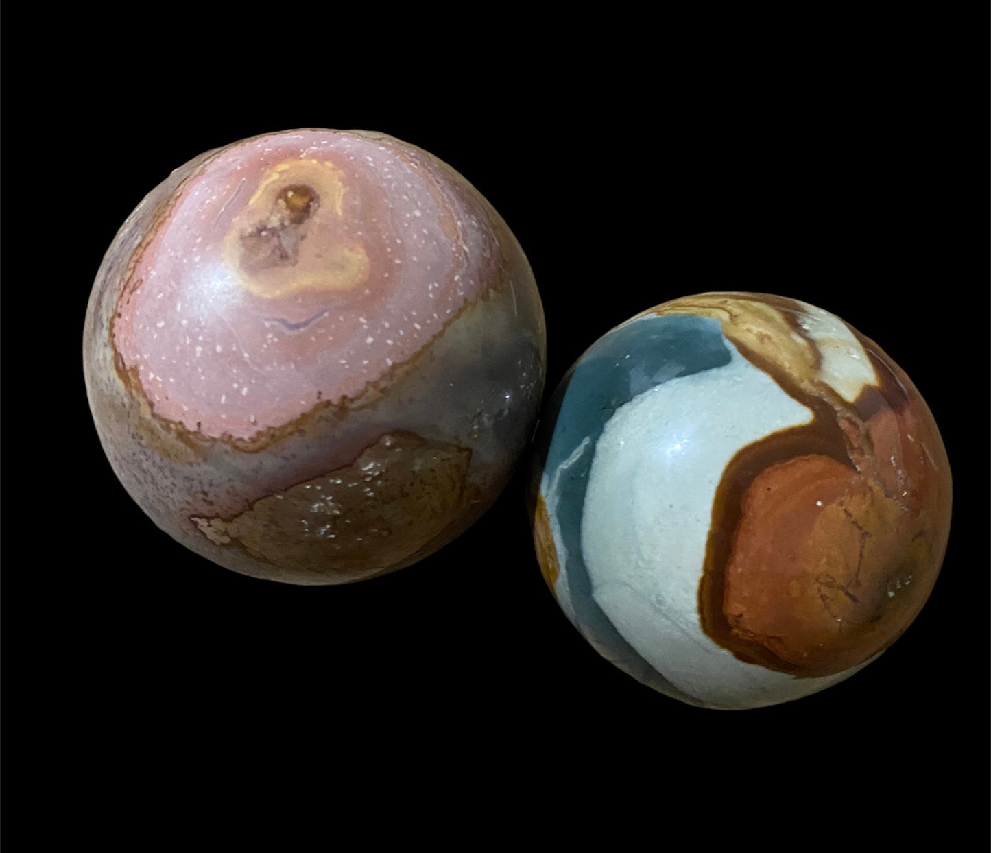 Polychrome Japser Spheres