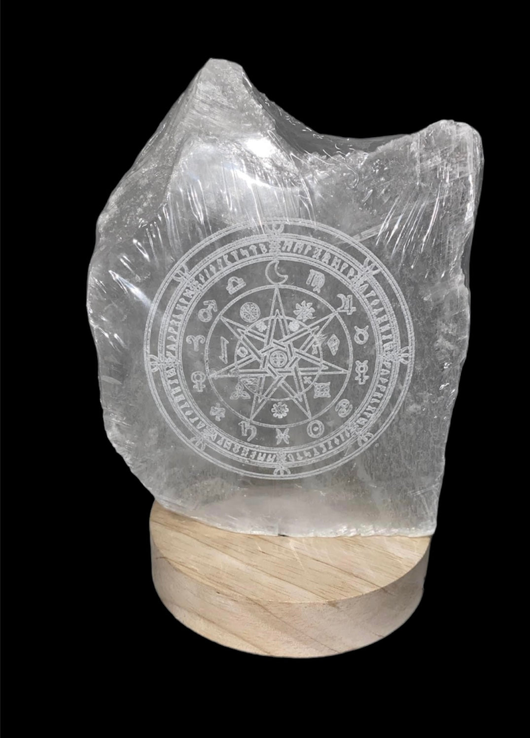 Selenite L.E.D Lamp